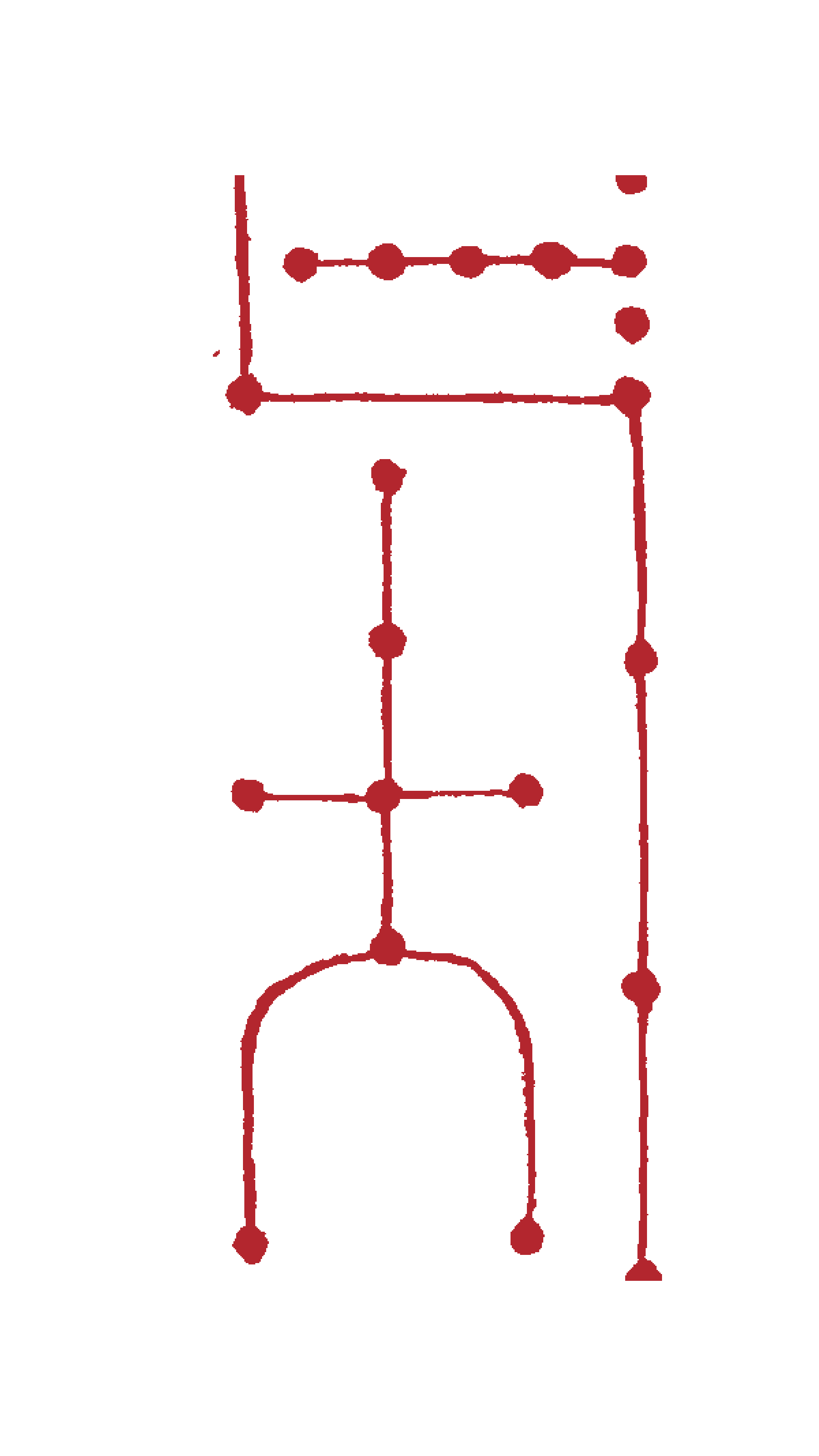Talisman for Averting Thieves and Night-Time Harm transparent cinnabar-red printable edition