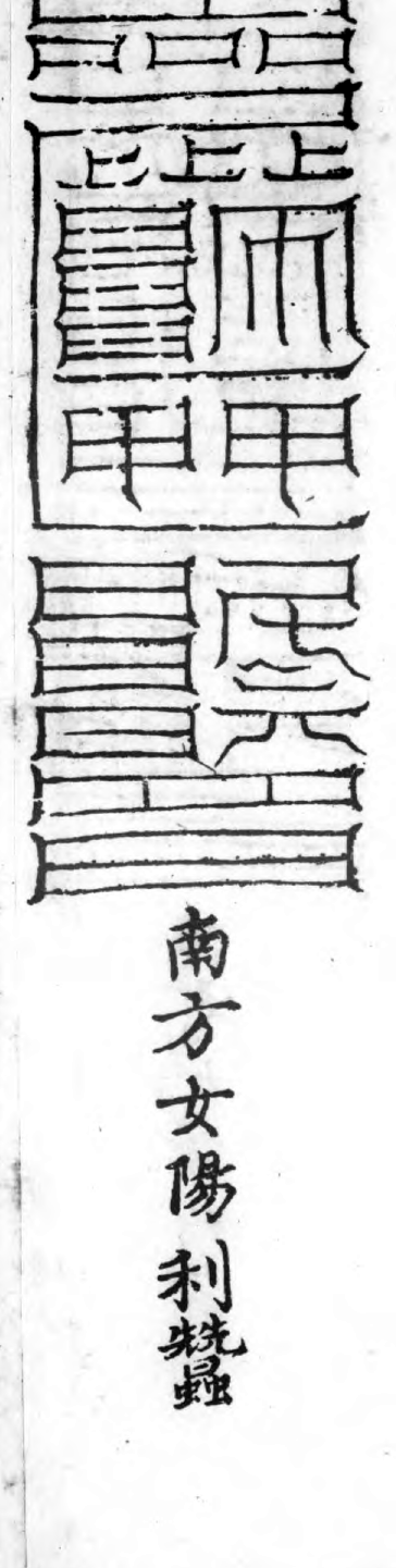 Southern Nü-Yang Talisman for Gu Affliction historical talisman